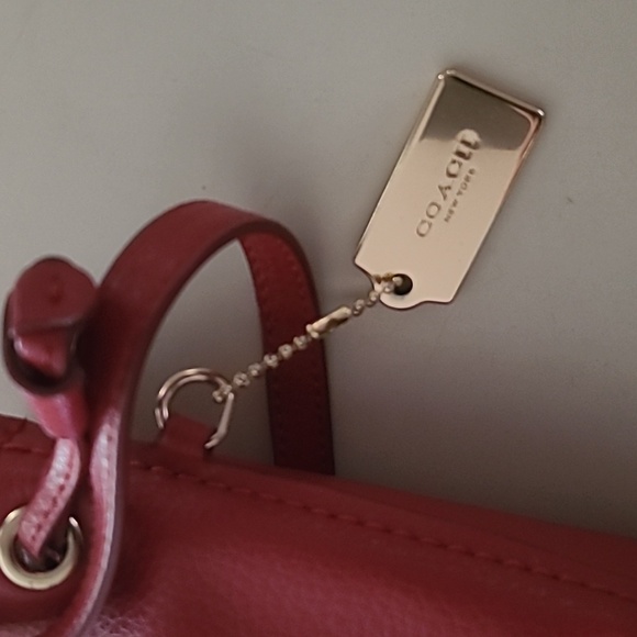 Authentic Coach Lena crossbody true red - Picture 3 of 9